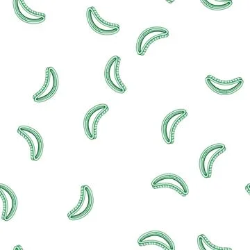 Pattern accessory hair clip cartoon vector Stock Illustration
