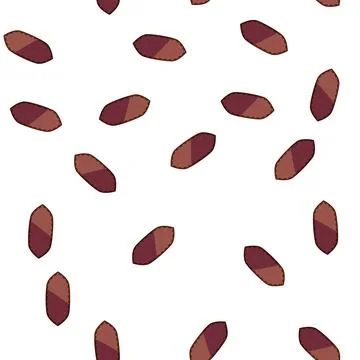 Pattern accessory leather patch cartoon vector Illustrazione stock