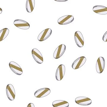 Pattern accessory marble coaster cartoon vector イラスト素材