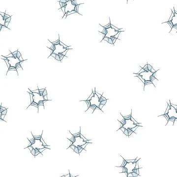 Pattern accident broken glass cartoon vector Stock Illustration