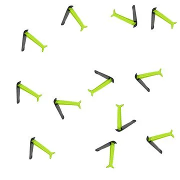 Pattern activity sled snow cartoon vector 스톡 일러스트