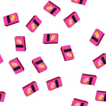 Pattern adhesive note sticker cartoon vector sign 库存插图