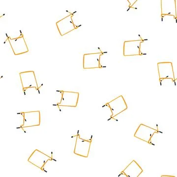 Pattern adjustable book reading stand cartoon vector Stock Illustration