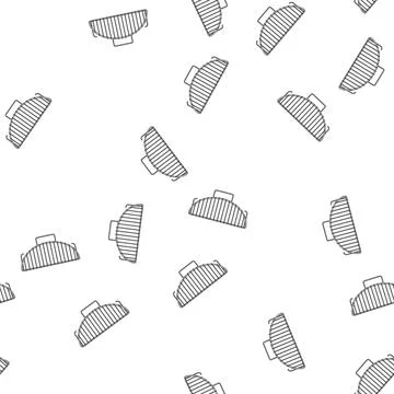 Pattern adjustable grill rack cartoon vector Stock Illustration