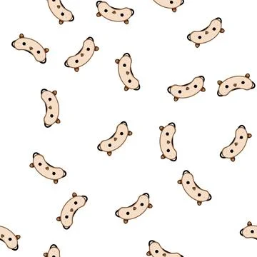 Pattern adjustable sleep mask eye cartoon vector Illustrazione stock