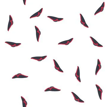 Pattern adventure pirate hat cartoon vector Illustrazione stock