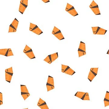 Pattern adventure tent camp color icon vector Illustrazione stock