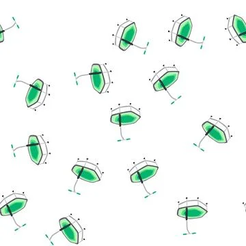 Pattern aerial trampoline jumping cartoon vector Stock Illustration