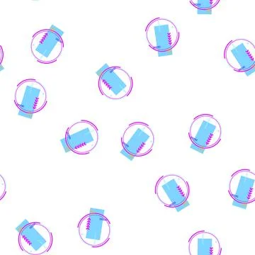 Pattern ai tech banner cartoon vector Stockillustratie
