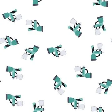 Pattern air paint sprayer cartoon vector Stock Illustration