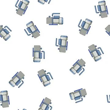 Pattern air vacuum pump cartoon vector 스톡 일러스트