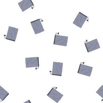 Pattern airtight compression bag cartoon vector Stock Illustration