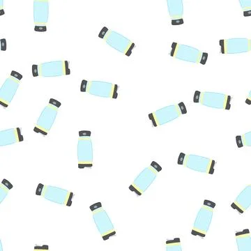 Pattern alcohol cocktail shaker cartoon vector Stock Illustration