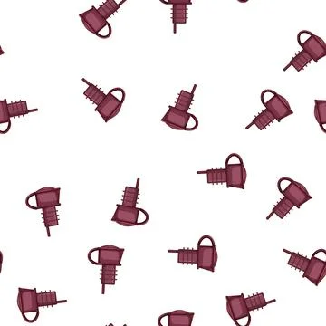 Pattern alcohol wine cork cartoon vector Stock Illustration