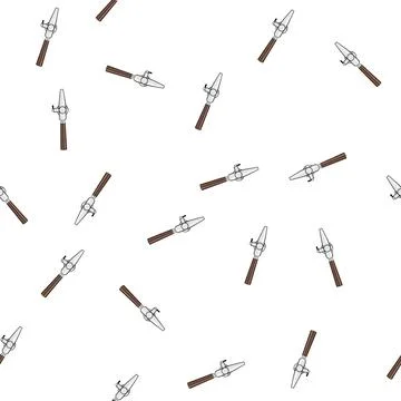 Pattern ale beer tap cartoon vector Stock Illustration