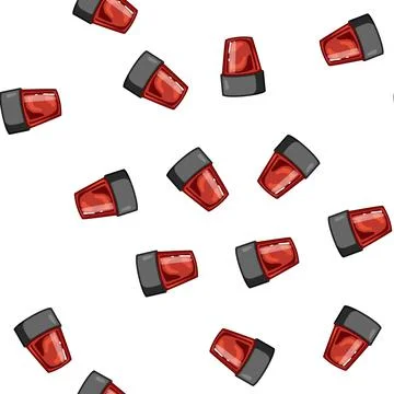 Pattern alert siren cartoon vector Stock Illustration