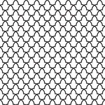 Pattern from the Alhambra palace Stock Illustration