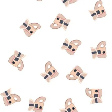 Pattern alignment cervical neck collar cartoon vector 库存插图