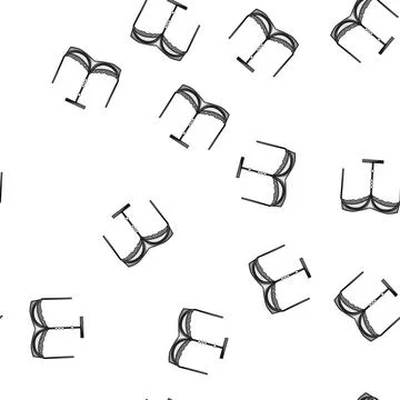Pattern alluring bra sexy cartoon vector Stock Illustration