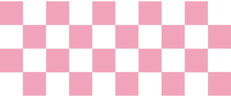 A pattern of alternating black and white squares arranged in a grid. Stock Illustration