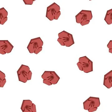 Pattern amber fossil cartoon vector Stock Illustration