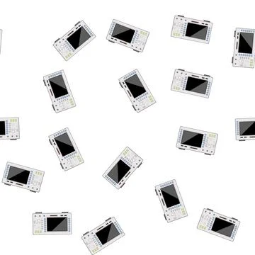 Pattern amplitude oscillograph cartoon vector 스톡 일러스트