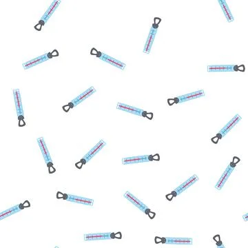 Pattern analog candy thermometer cartoon vector Stock Illustration