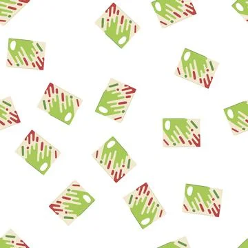 Pattern analysis annual report cartoon vector Stock Illustration