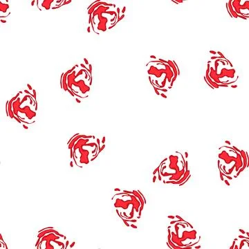 Pattern analysis blood stain cartoon vector 스톡 일러스트