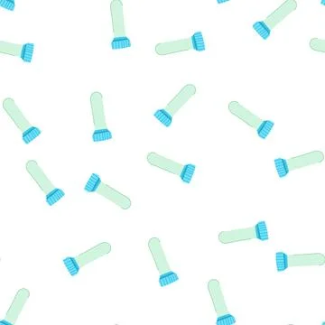 Pattern analysis blood test vial cartoon vector イラスト素材