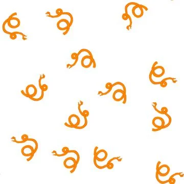 Pattern anatomy twisted hands cartoon vector Stock Illustration