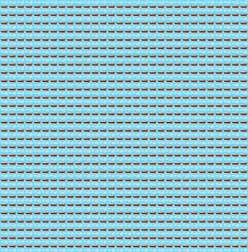 The pattern with the ancient chinese building Ilustración de archivo