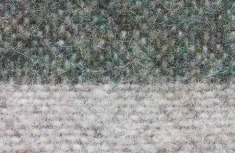 Pattern and macro texture of grey wool Stock Photos