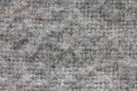 Pattern and macro texture of grey wool Stock Photos