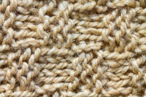Pattern and macro texture of wool Stock Photos