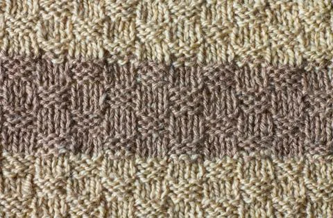 Pattern and macro texture of wool Foto stock