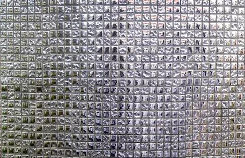 Pattern and texture of ceramic tiles wall Stock Photos