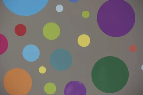  pattern and texture on a surface circle or round shaped object, Aufnahmed... Foto stock