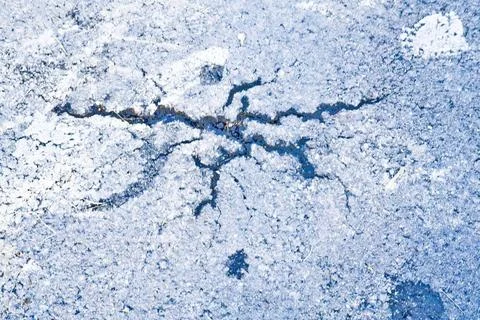  pattern and texture on a surface object in the shape of a star, Aufnahmed... Foto stock