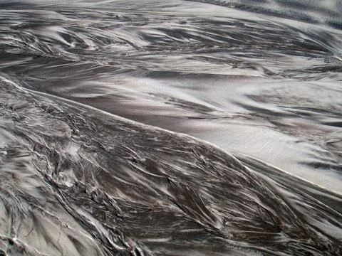  pattern and texture on a surface a wave or wavy shape, Aufnahmedatum gesc... Stock Photos