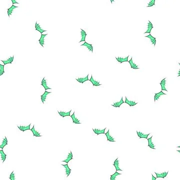 Pattern angel wings dragon cartoon vector Stock Illustration
