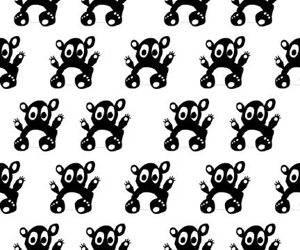 Pattern animal 스톡 일러스트