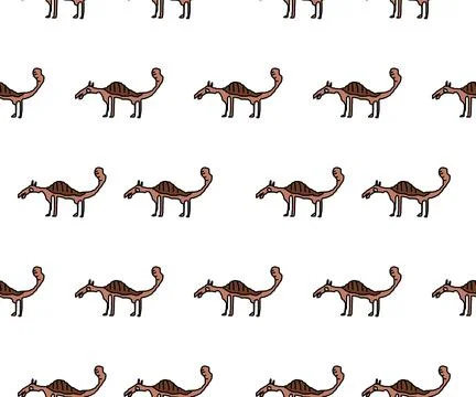 Pattern animal Stock Illustration