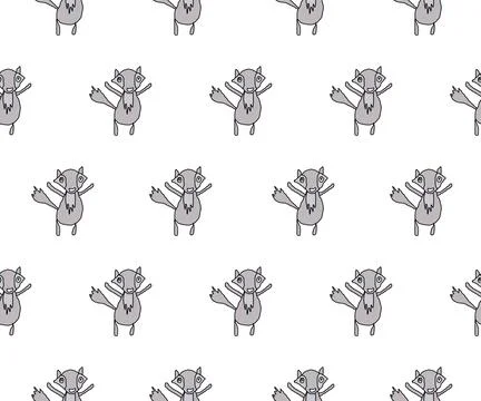 Pattern animal Stock Illustration