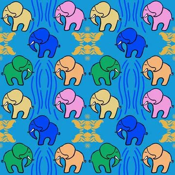Pattern animal Stock Illustration