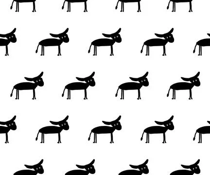 Pattern animal 스톡 일러스트