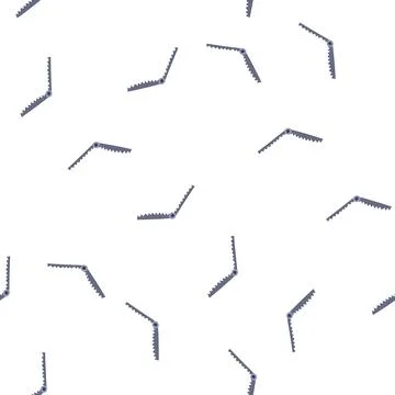 Pattern animal trap jaws opening with sharp teeth Stock-Illustration