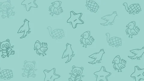 Pattern Animation 96 Video stock 322085513