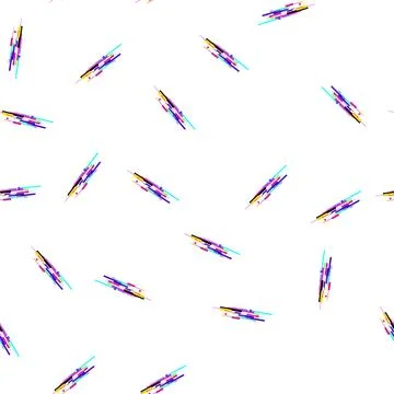 Pattern anomaly glitch error cartoon vector Illustrazione stock