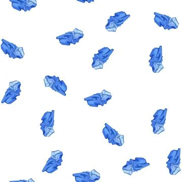 Pattern antarctica iceberg cartoon vector Illustrazione stock